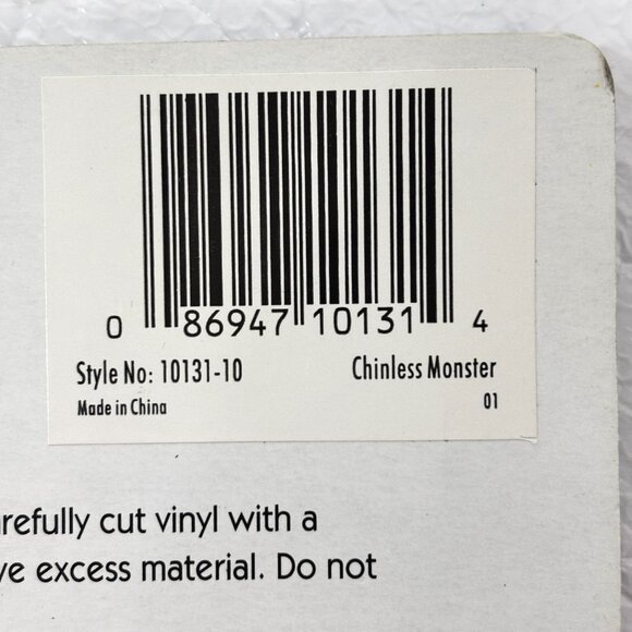 Disguise Green and Black Monster Face Mask - Picture 9 of 9